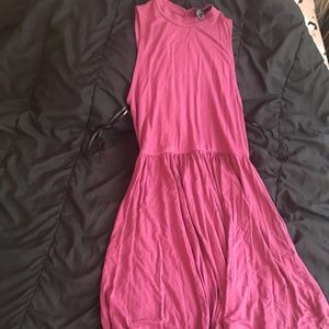 Magenta Forever 21 dress